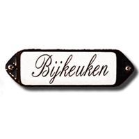 Emaille "Bijkeuken" oor