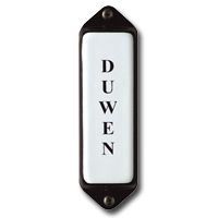 Emaille "Duwen" ovaal