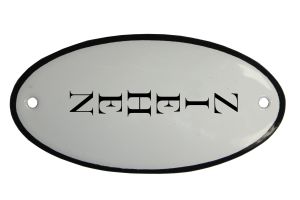Emaille "ziehen" oval