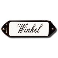 Emaille "Winkel" oor